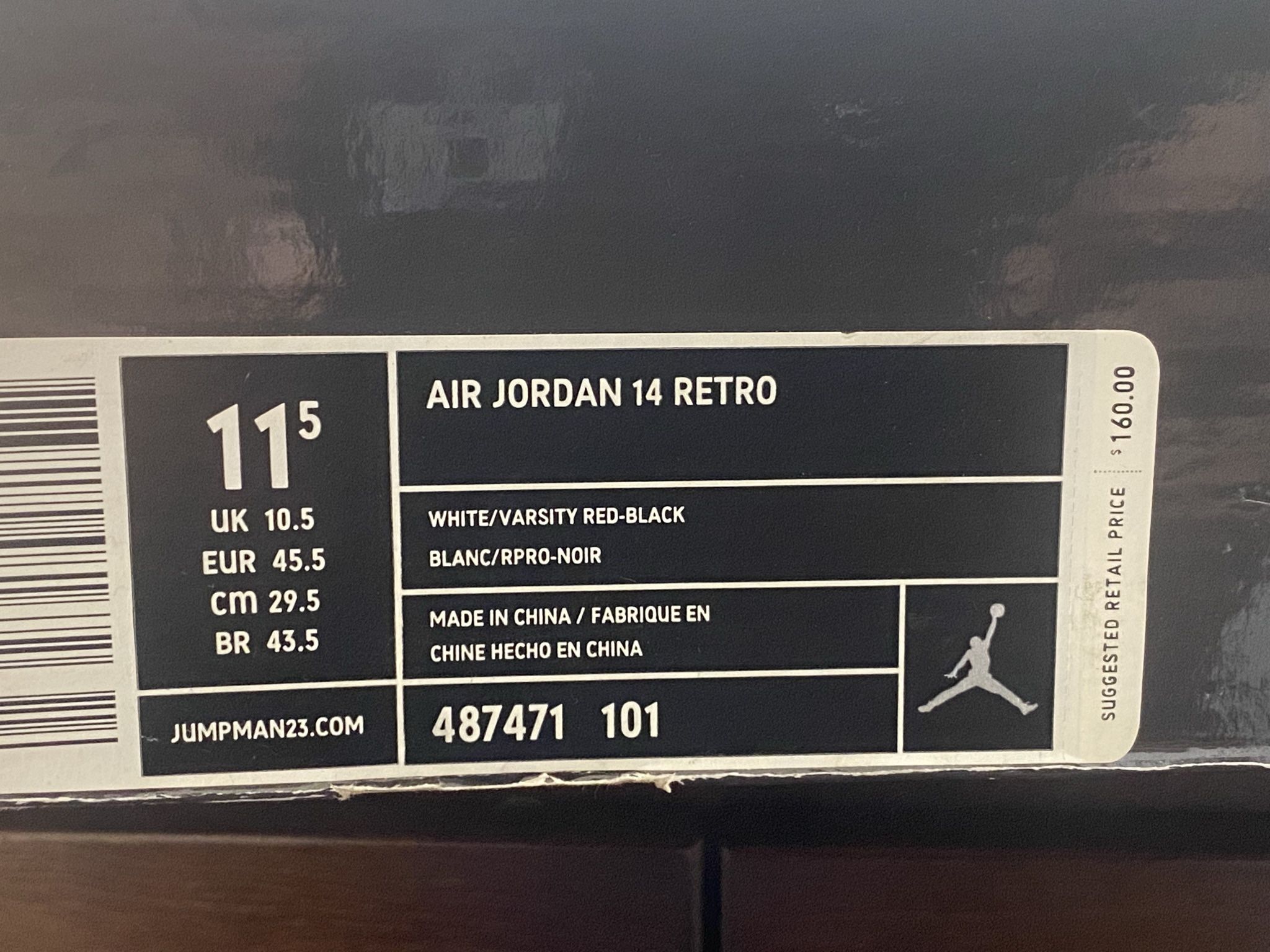 Air Jordan 14s Retro Candy, Cane