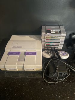 Super Nintendo Lot (6 Games)