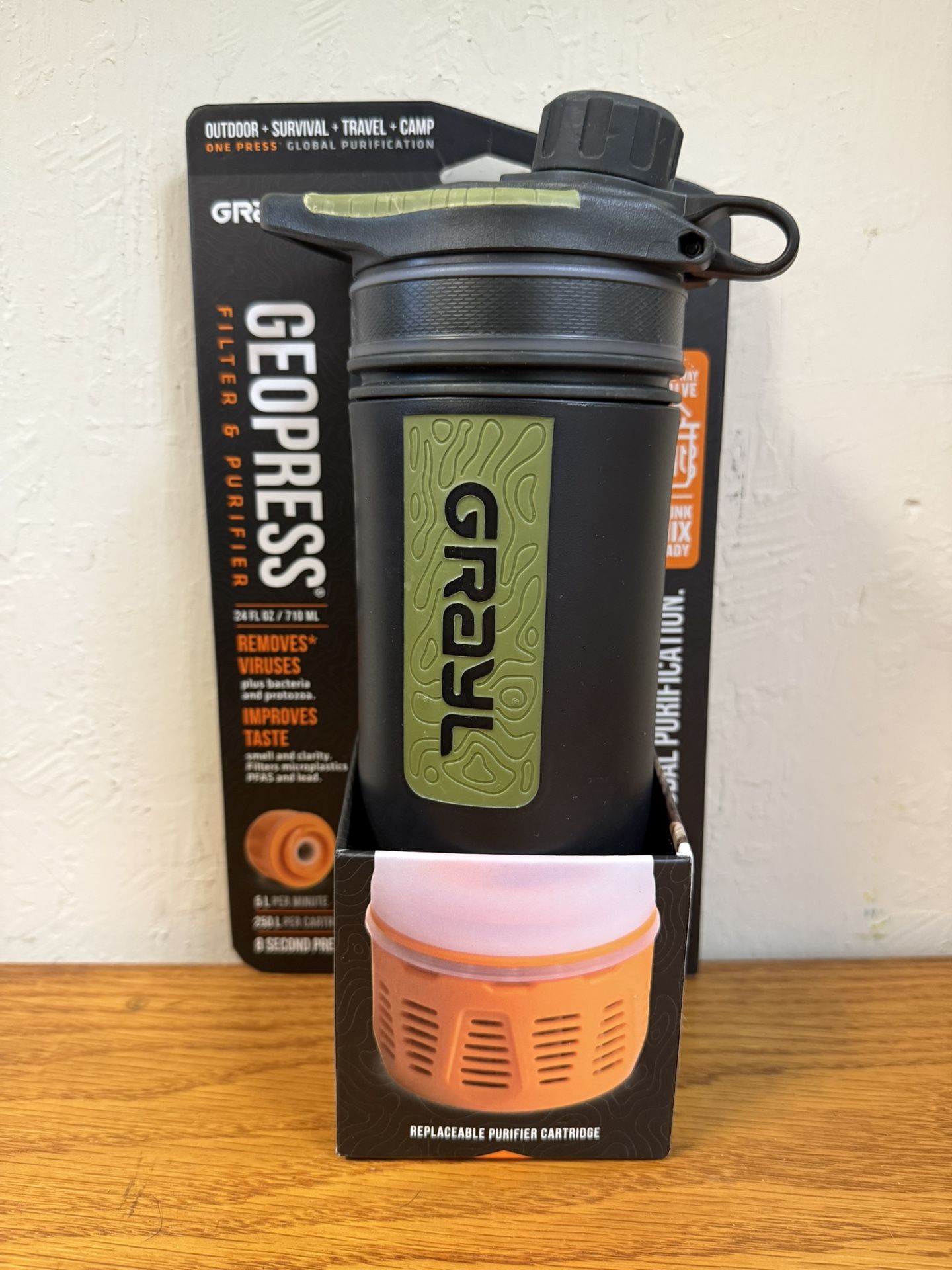 Grayl Geopress Water Bottle 