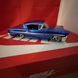 1958 CHEVY IMPALA JADA DUB CITY OLDSKOOL 1:24 DIECAST COLLECTIBLE