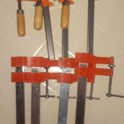 (7)   6" Bar Clamps