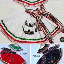 Girls Mexican Dresses - Variedad de Vestidos Mexicanos, Niñas