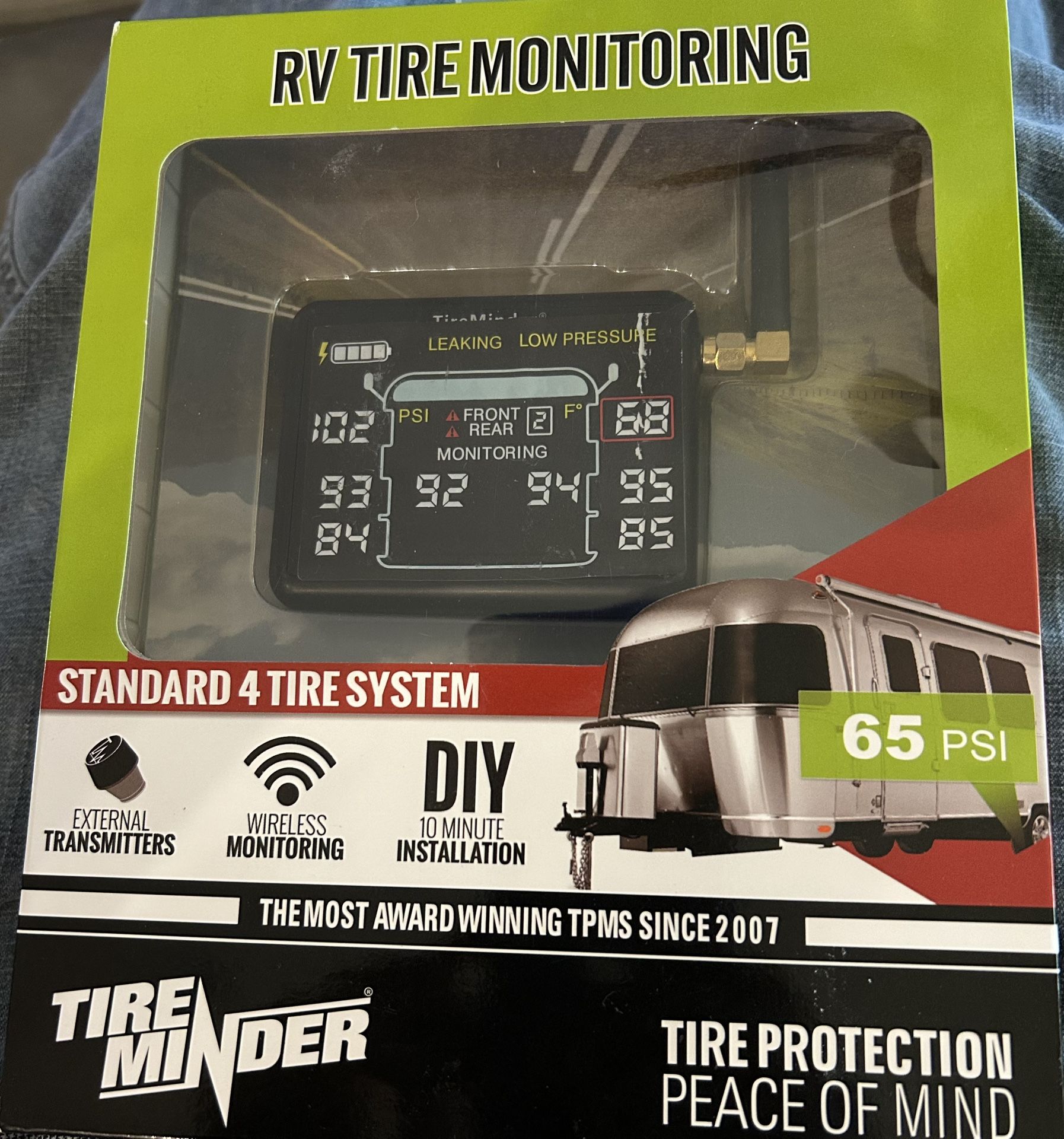 RV Tire Pressure Monitoring System 