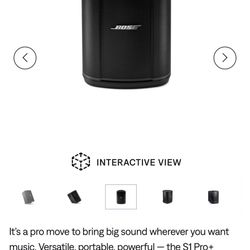 Bose S1 Pro
