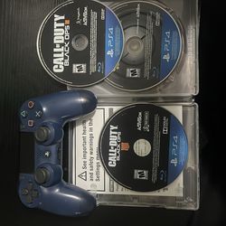 PS4 Controller, call of duty 3/4 and infinite warfare