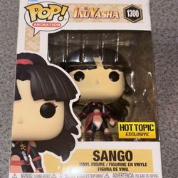 Funko Pop Animation Inuyasha Sango  Hot Topic Exclusive Sticker 2023 