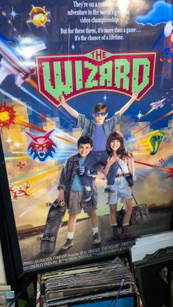 Movie The Wizard Poster THE WIZARD Movie POSTER 27x40 Fred Savage Beau Bridges Christian Slater $40 With Frame