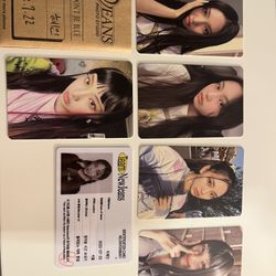 KPOP new jeans photocards HYEIN