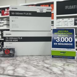 Sigma 50-100mm F1.8 For Canon 