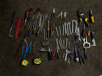 Large Mixed Hand Tool Lot
