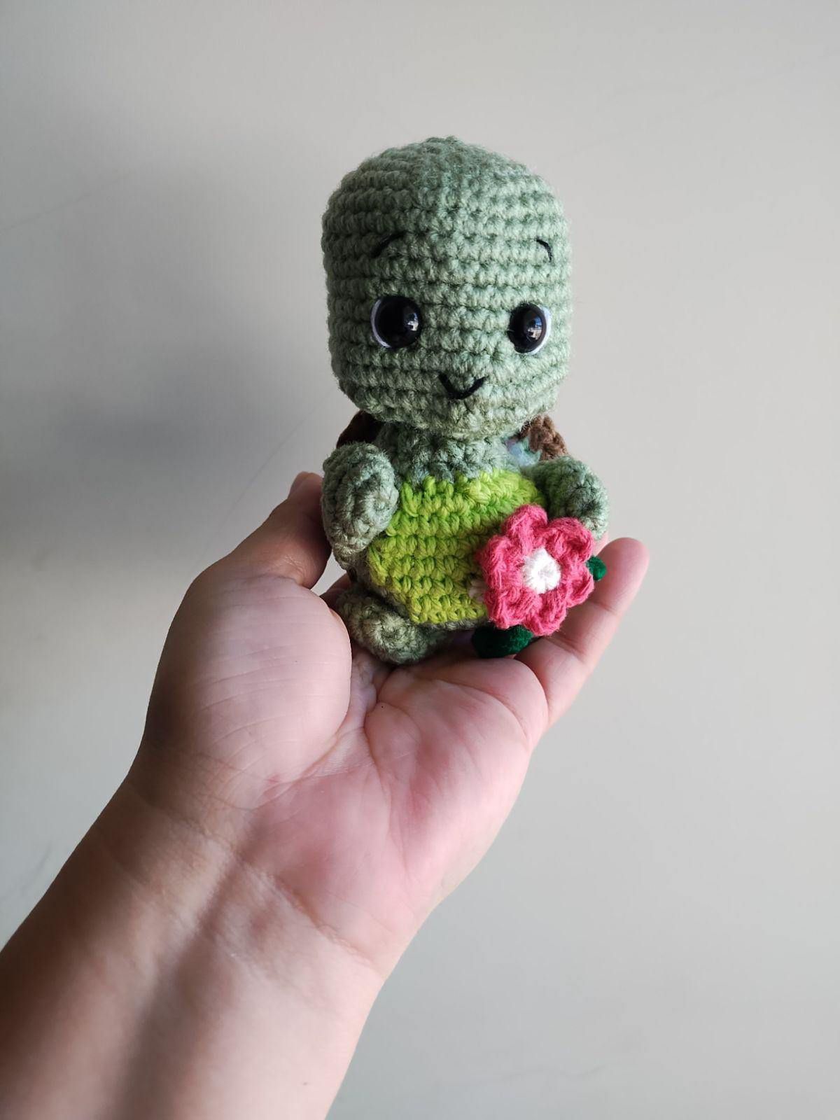 baby turtle crochet 