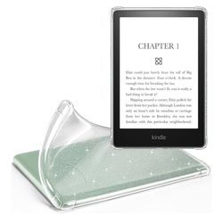 Clear Case For 6 inch Kindle Glitter (2024 & 2022)
