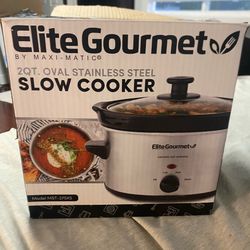Eite Gourmet Stainless Steel Slow Cooker