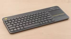 Logitech K400 Plus Wireless Keyboard in Black