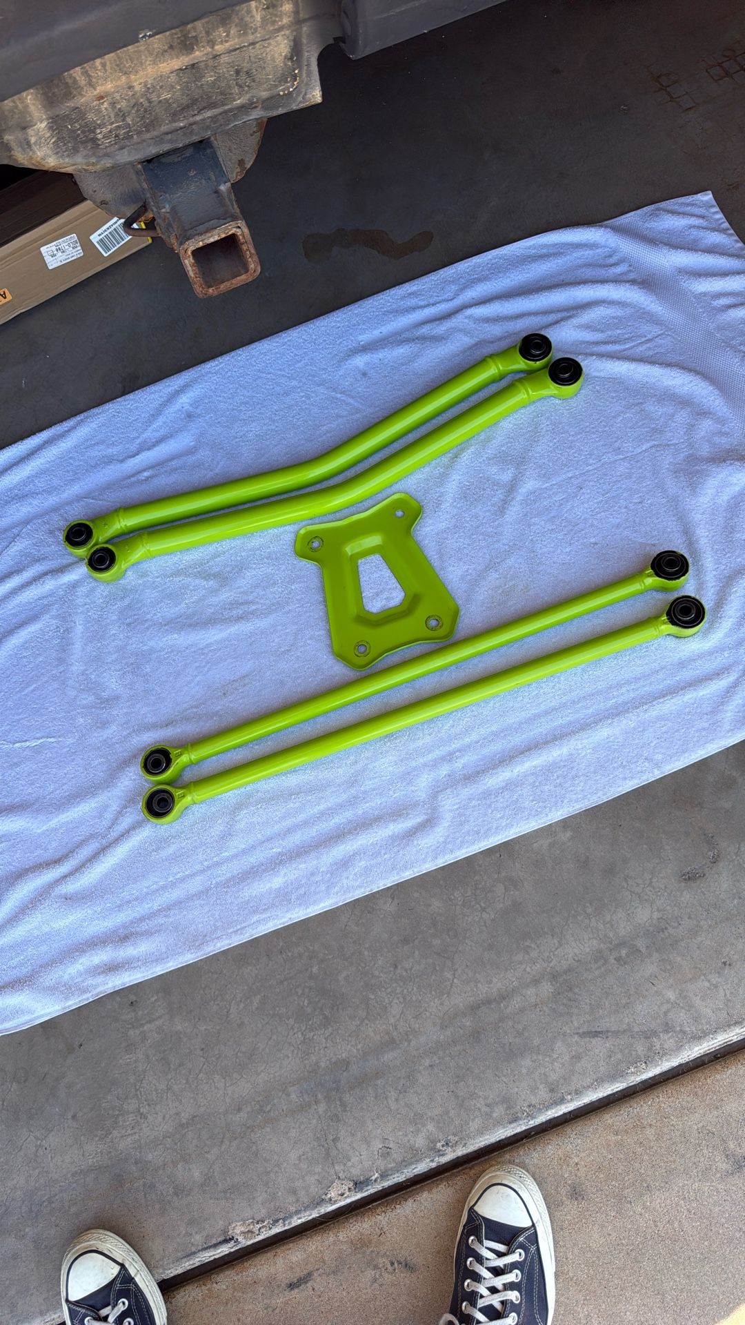 Polaris RZR Pro R 4 Ultimate Radius Rods And Plate