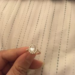 Real 925 Sterling Silver Wedding Ring Size 7