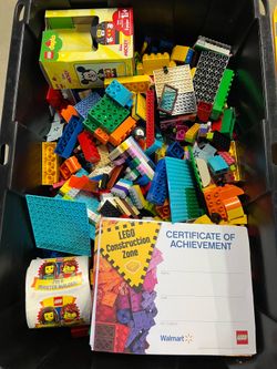 Lego bricks and accessories