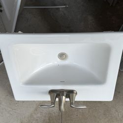 Sink With Faucet