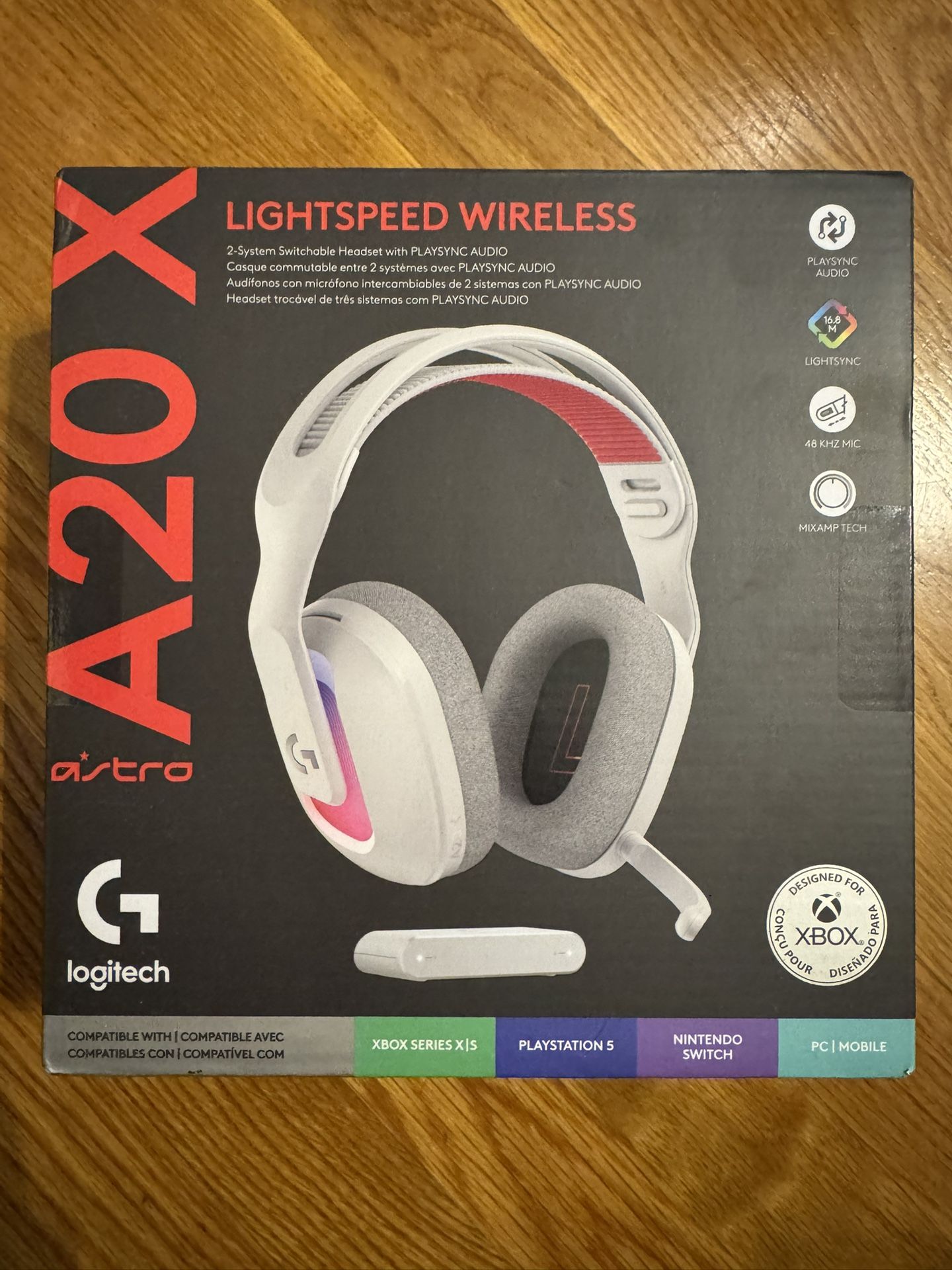 Brand New In Box-Logitech G ASTRO A20 X Wireless Gaming Headset