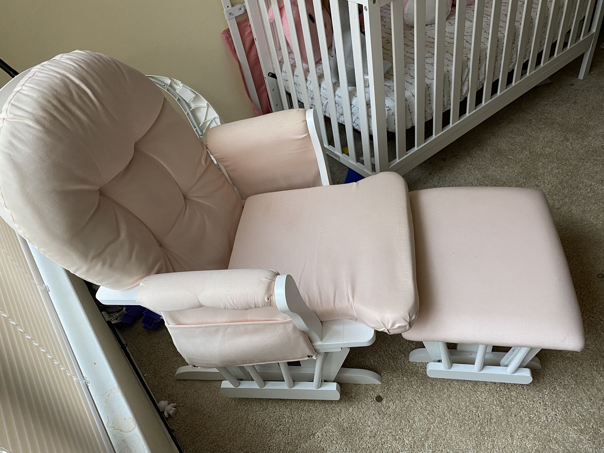 Griffin Glider and Ottoman by Viv Rae