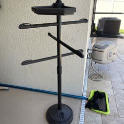 Adjustable Pool & Patio Towel & Swimsuit Holder 
