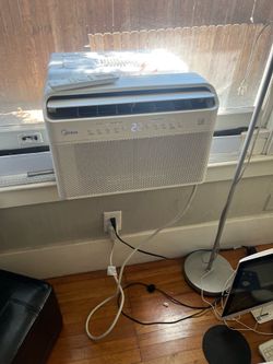Midea 12000 BTU DOE Smart Inverter U-Shaped Window Air Conditioner with Energy Star 550 sq. ft.