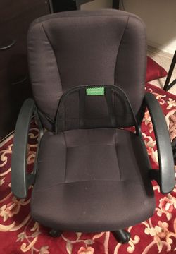 Nice office chair with back supporter