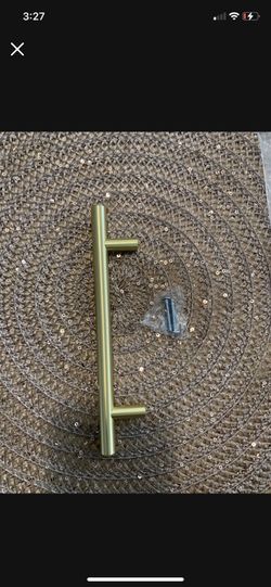 Brushed Brass Handles 5” Brand New