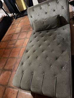 Chaise Lounge Sofa Gray
