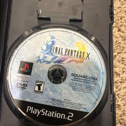 Final Fantasy X Rare Black Label  Square Enix Disc 