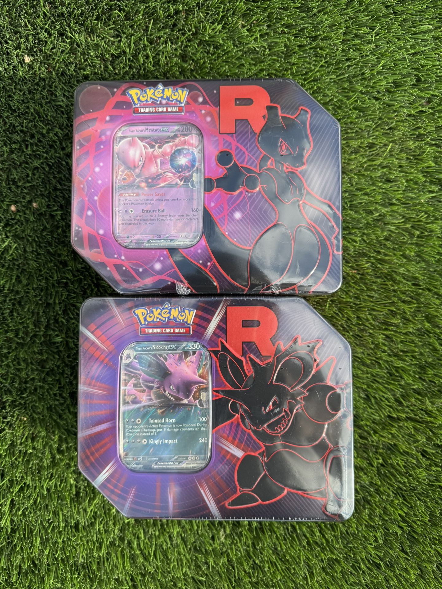 Team Rocket Tins
