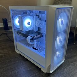 Fortnite Ready White Mid Range Gaming PC