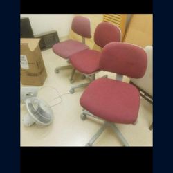 3 Office  Shop Chairs  All 3 For $30