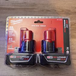 Brand New M12 Batteries