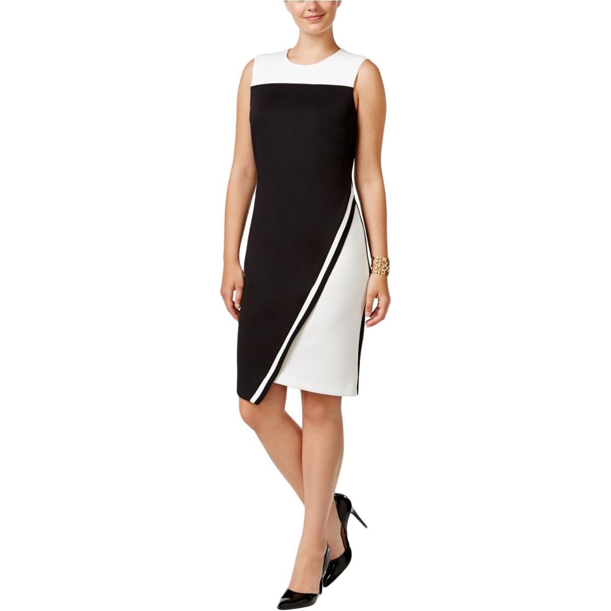 Tommy Hilfiger Womens Party Black-Ivory Size 18