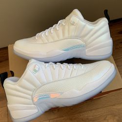 Nike Air Jordan 12 Retro Low Shoes "Easter" White DB0733-190 Size’s 9, 11