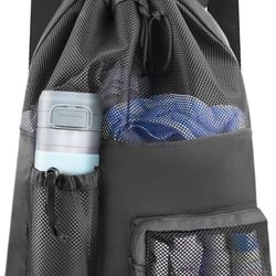 Mesh Bag Beach Backpack, swimming Bag