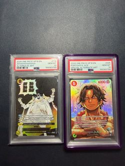 One Piece PSA 10 Zehahaha & Portgas D. Ace SP