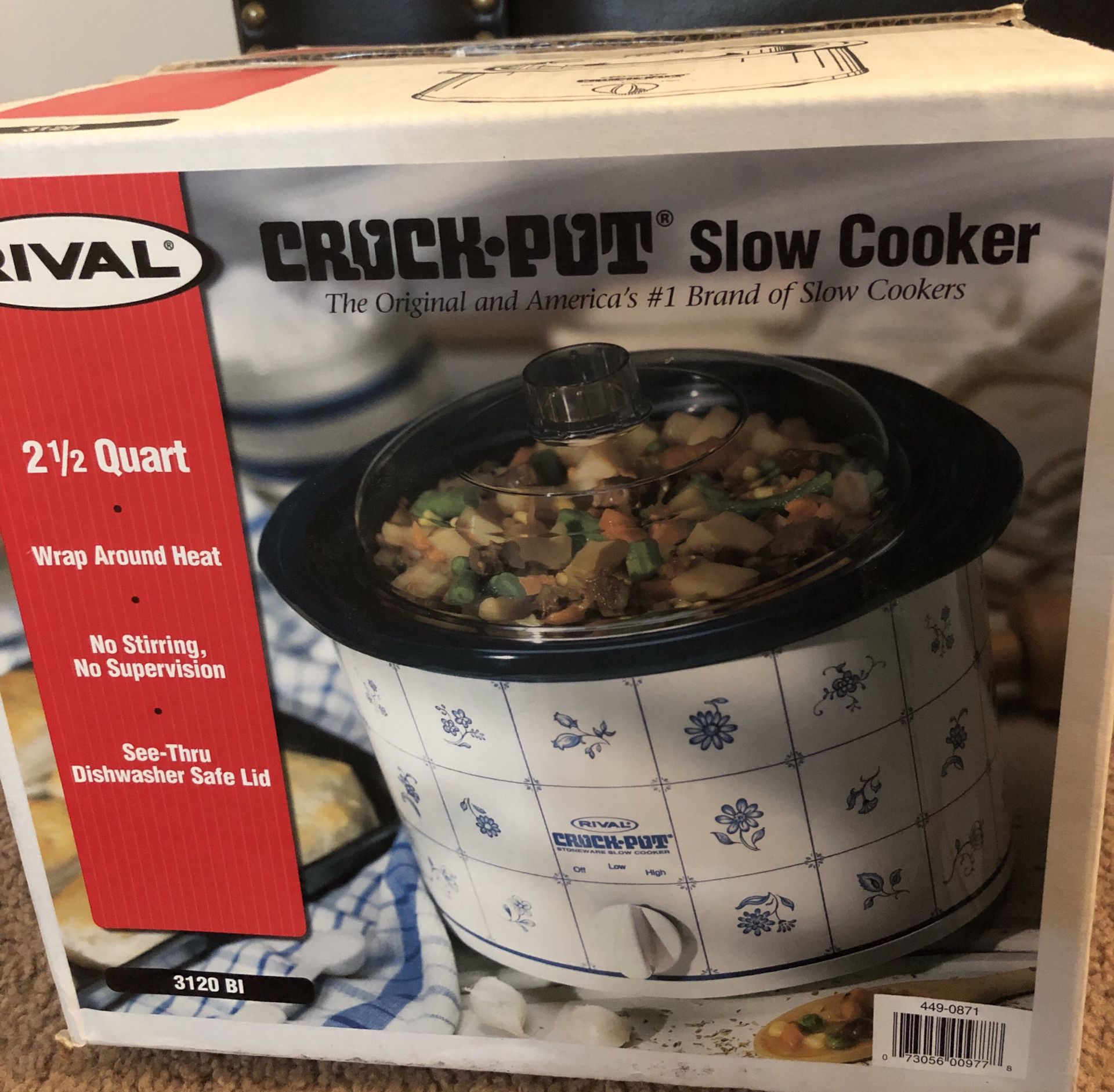 Rival Crock pot slow cooker