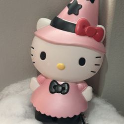New With Tags Hello Kitty Pink Witch Blow Mold 