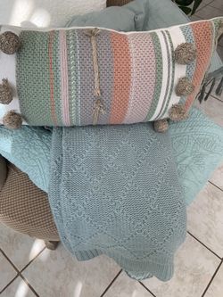 Beautiful Set Quilt Set Shams Decorative Pillow And Decorative Blanket Altogether One Price