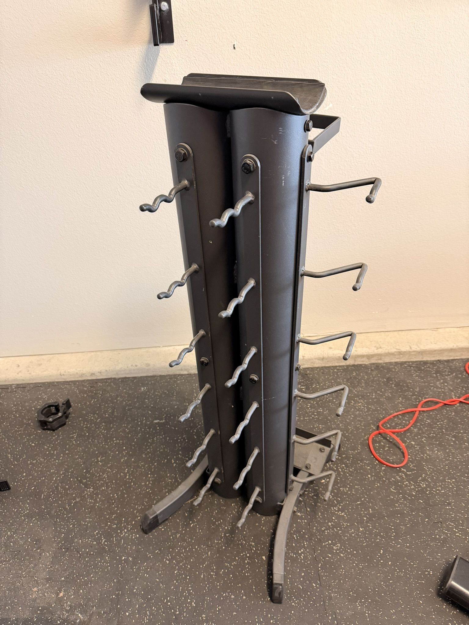 Body Solid Accessory Rack Attachments Cable Machine Storage for Sale in ...