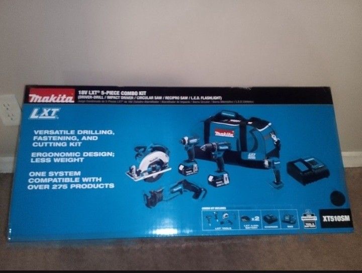 Makita  5 Piece Tool Kit 