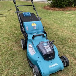MAKITA Lawn Mower BRAND NEW! W/ Batteries & Charger
