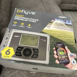 Smart Sprinkler Timer 6 Stations