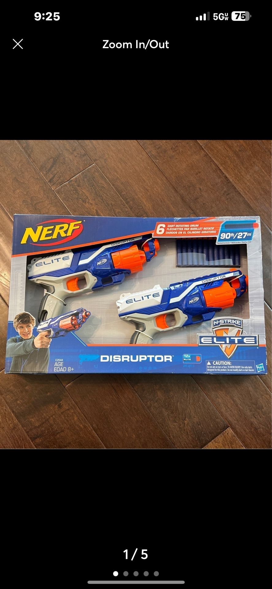 Nerf N-Strike Elite Disruptor 6 Dart Rap