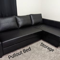 Couch (Pull-out Bed w/ Storage) $250