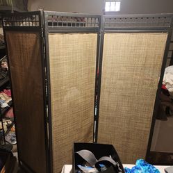 3-Panel Room Divider / Privacy Screen
