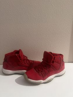 Red Jordan 11 Size 5y