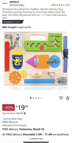 Montessori Busy Board 